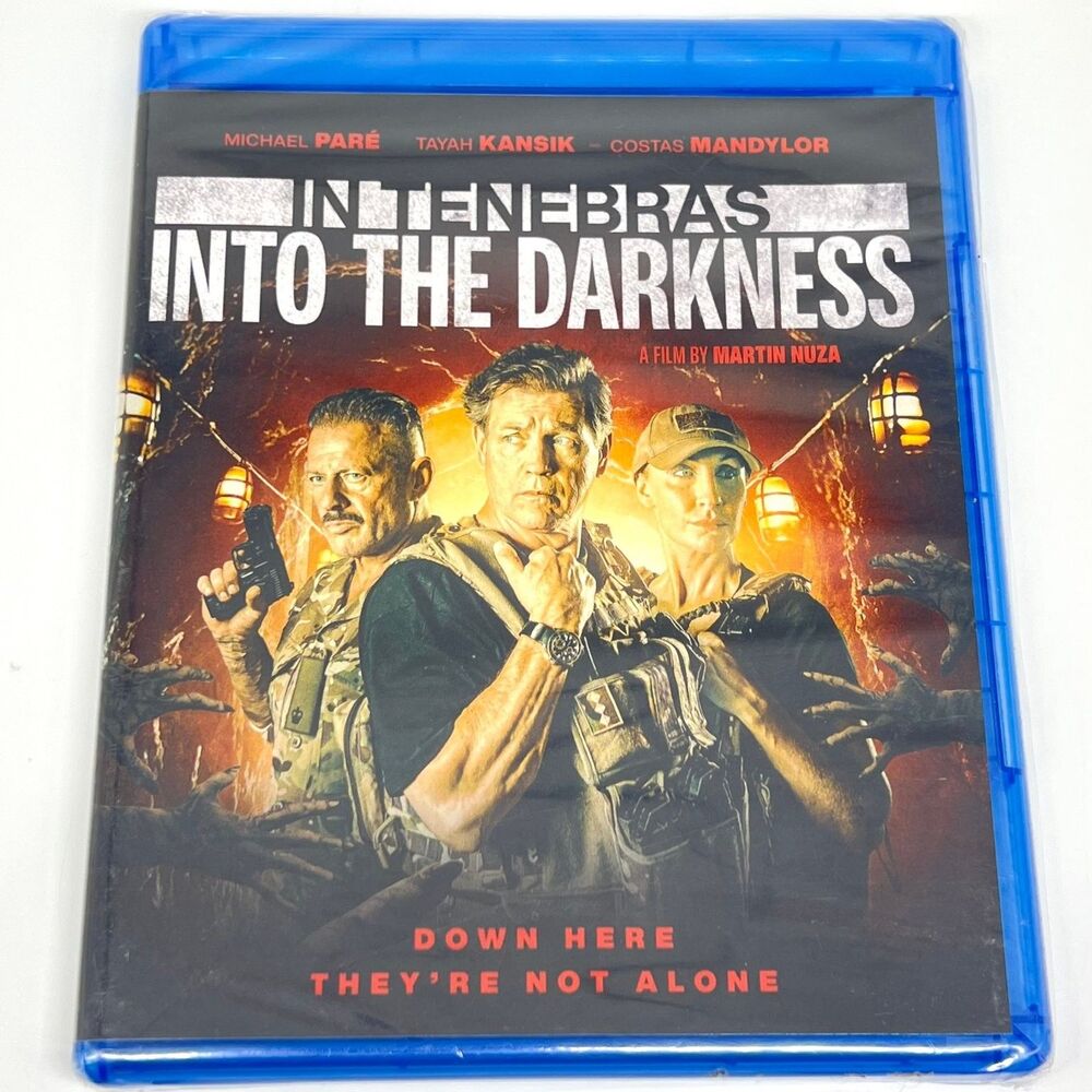 In Tenebras: Into The Darkness Blu-ray 2024 Cave-Horror Thriller Indie Film OOP